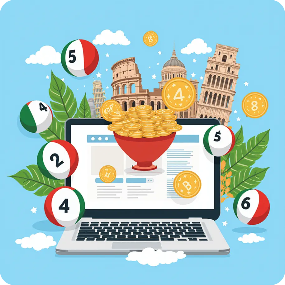 Computer illustration for contact section